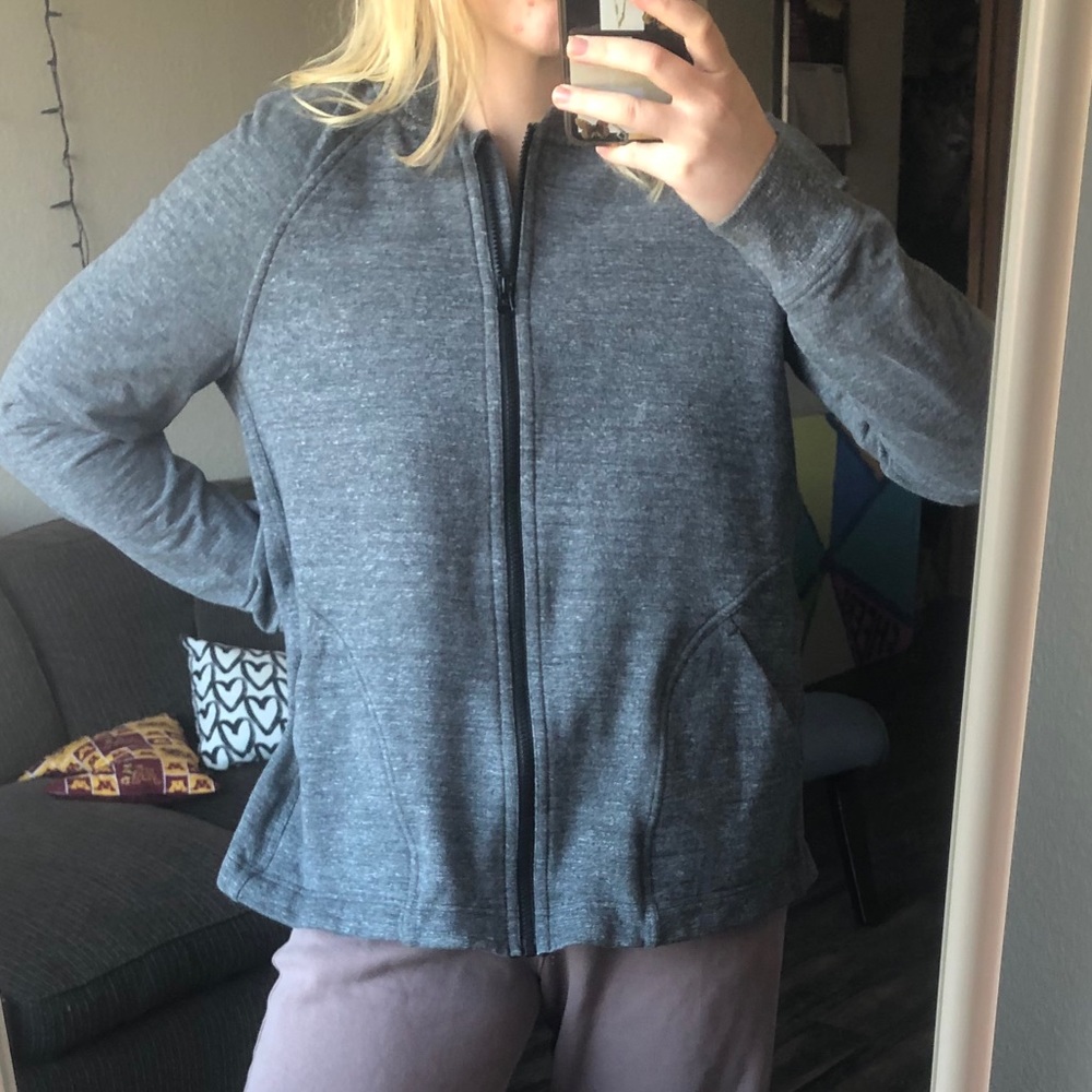 Lululemon Gray Full Zip Jacket